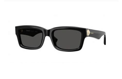 Burberry BE4443 55 Dark Grey & Black Sunglasses.